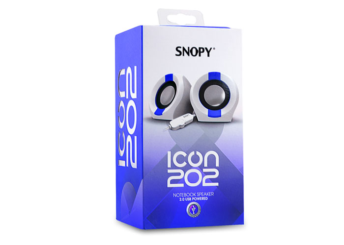 Zvučnici Snopy Icon 202 Bijelo-Plavi
