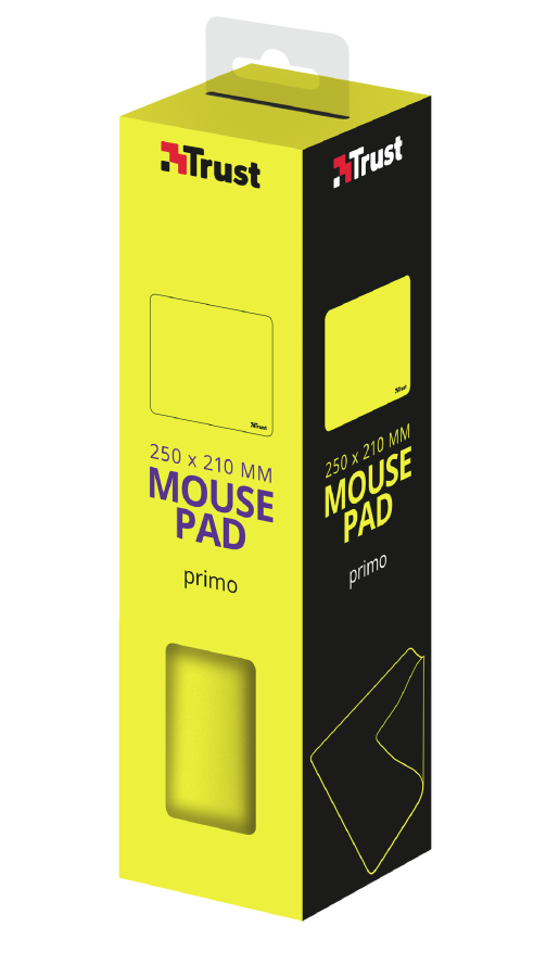 Podloga za miš PRIMO MOUSE PAD yellow