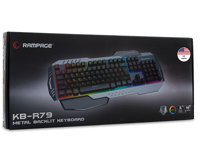 Tastatura Rampage Gaming KB-R79