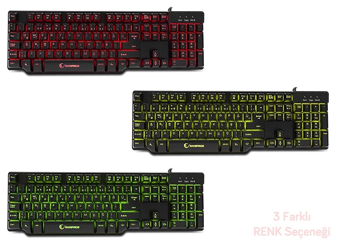 Tastatura Rampage Gaming KB-R88