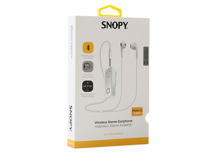 Player sa slušalicama Snopy SN-BT10 Bijeli Bluetooth