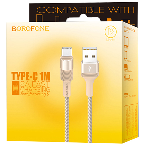 Kabal USB Type C Borofone BX2 Zlatni