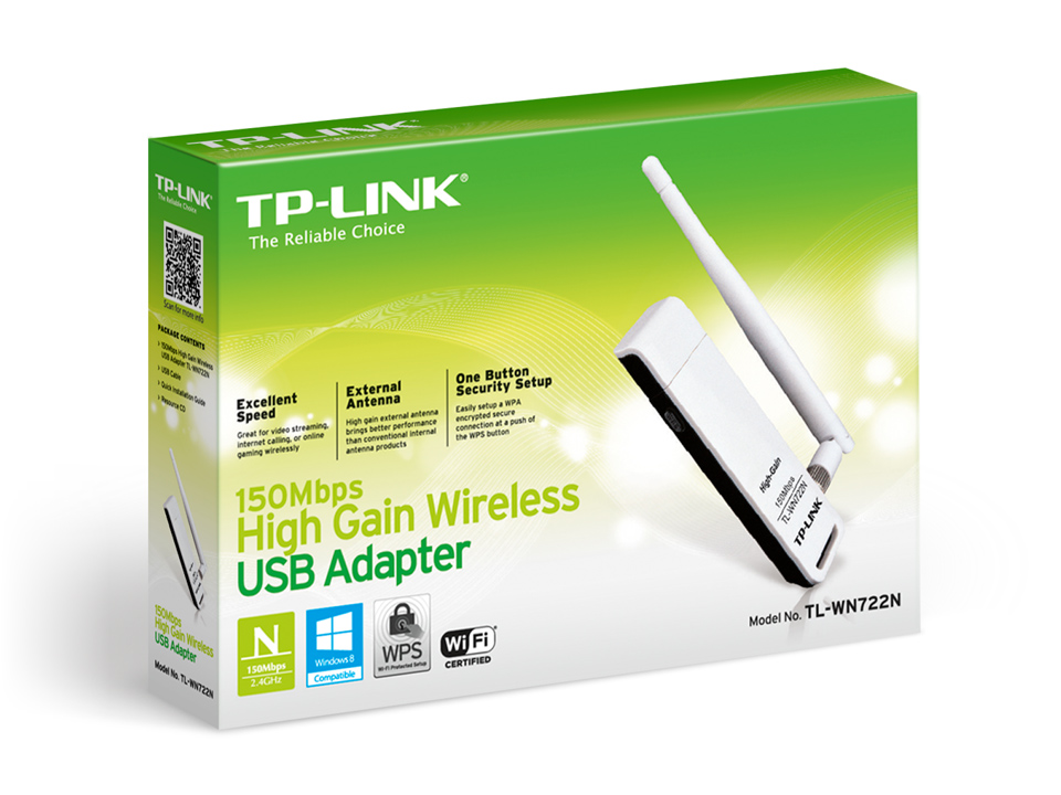 USB Wireless TP-Link TL-WN722N