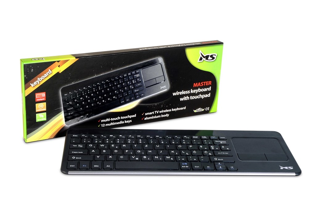 Tastatura MSI MASTER touchpad bežična