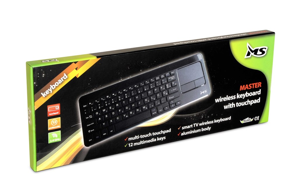 Tastatura MSI MASTER touchpad bežična