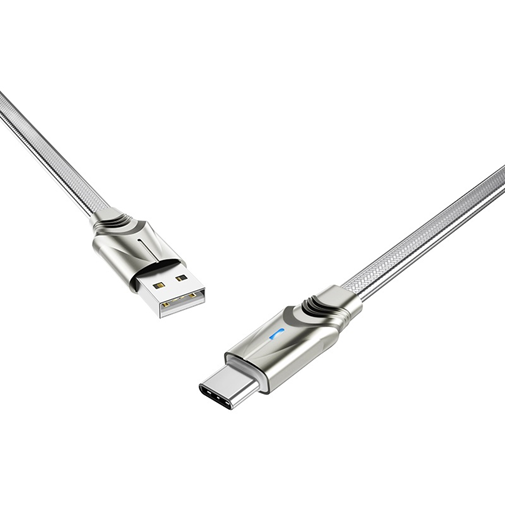 Kabal USB na C kabel Borofone BU12 sivi