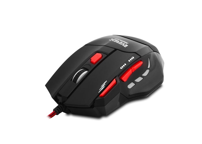 Miš SGM-X7 Crno/Crveni sa podlogom Gaming