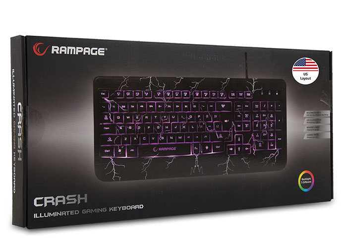 Tastatura Everest Rampage KB-R45 CRASH