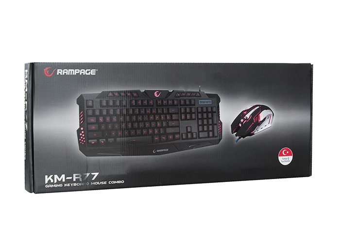 Tastatura + Miš Combo Rampage KM-R77 Gaming