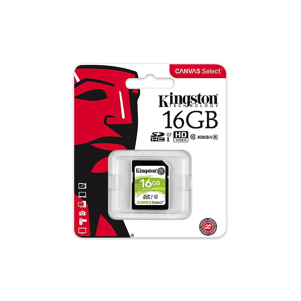 SD kartica 16GB Kingston SDHC
