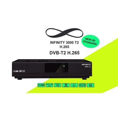 DVB-T2 H.265 Digitalni Prijemnik INFINITY3000