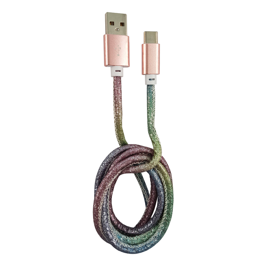 Kabal USB to Type-C blue/pink