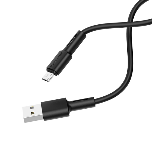 Kabal USB na mikro USB Borofone BX31 crni