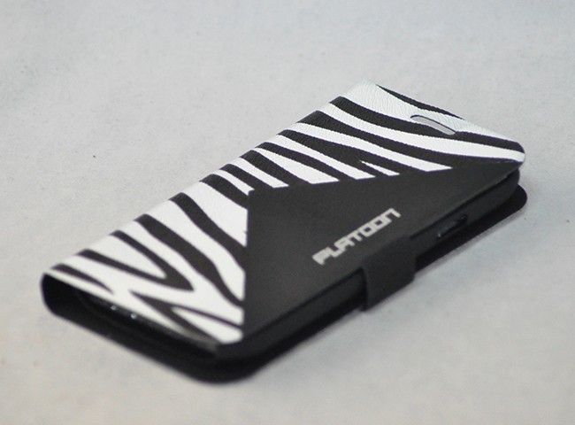 Futrola za mobitel flip Samsung Note 2 Zebra V