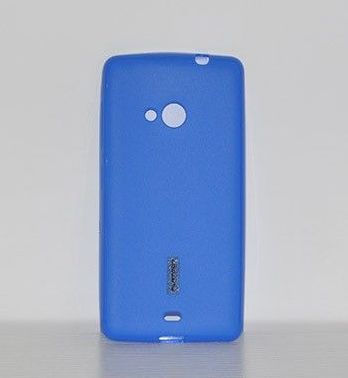 Futrola za mobitel Microsoft 535 plava Platoon silikonska