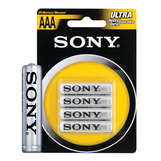 Baterije Sony AAA 1,5V Zinc-Carbon 4 komada