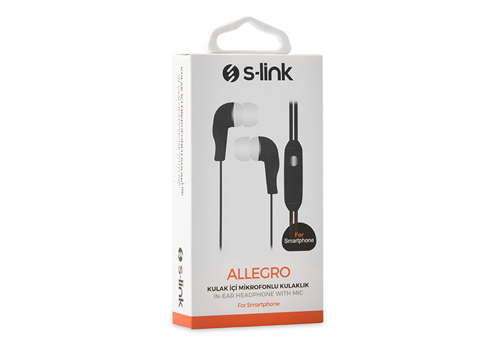 Slušalice S-link SL-KU130 Allegro crne