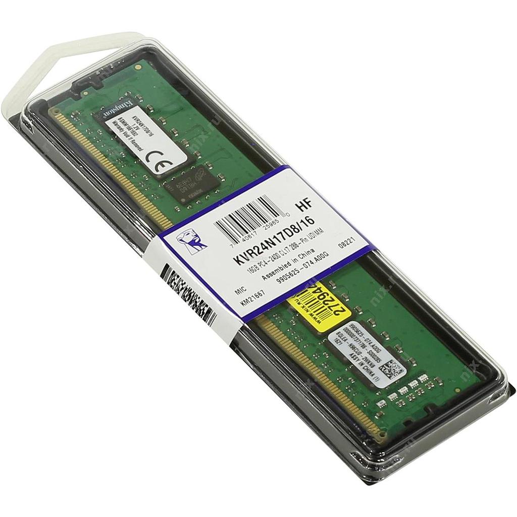 Memorija DDR4 8GB 2400MHz Kingston