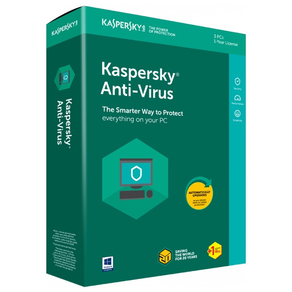 Antivirus Kaspersky 1D 1Y