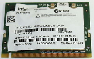 Wireles kartica Intel Pro 2200BG PCI -27K9934