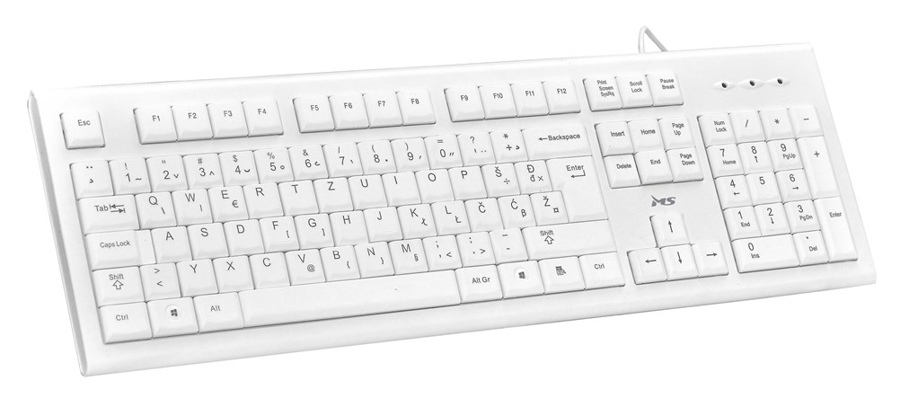 Tastatura MSI KB-ALPHA USB bijela