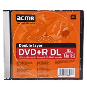 DVD+R Double Layer 8.5GB Slim Box ACME