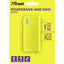Powerbank Trust PRIMO 4400 - NEON YELLOW