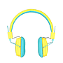 Slušalice Havit 358F Žuta/Plava