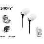 Slušalice Snopy SN-709 Crno/bijele u zaštitnoj torbici